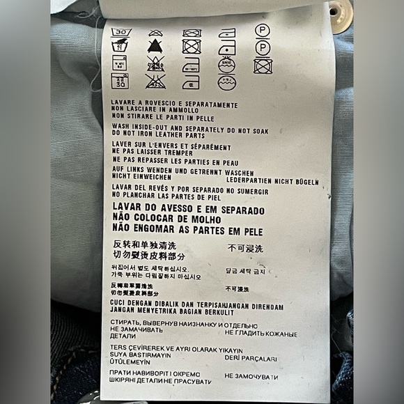 NWT Prada Dark Wash Low Rise Skinny Jeans BACK LOGO PATCH size 25 US 2 orig $875 - Picture 10 of 13